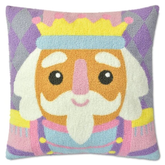 Nutcracker Ballet Chenille Pillow - Picture 1 of 3